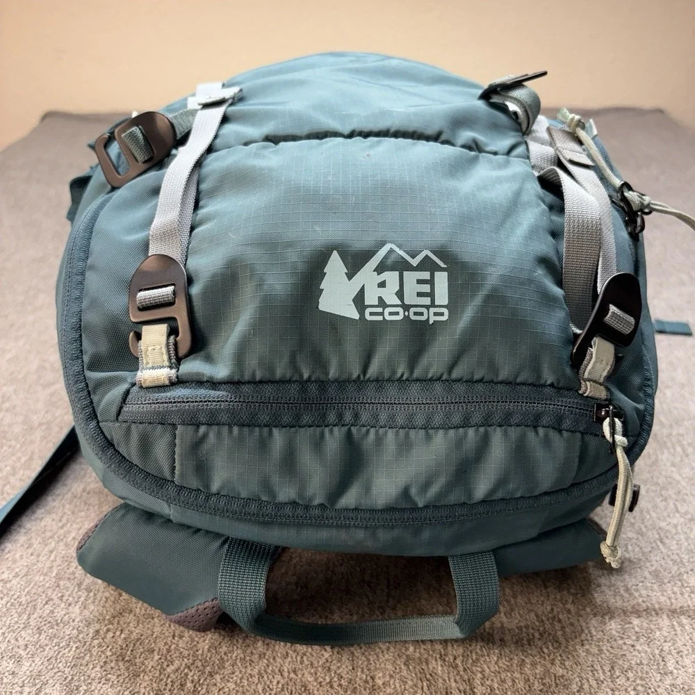 REI Co-Op Trail 25 Backpack Green Women's One Size 25L Hiking Day Pack